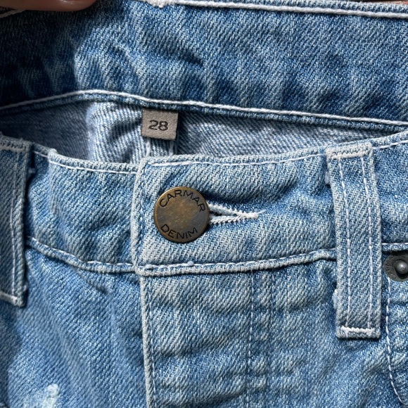 CARMAR High Rise Denim Shorts - Picture 3 of 9